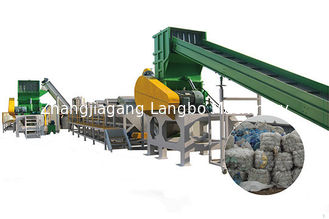 Heat Resistant Plastic Recycling Line Smart PLC Control System Easy Operation