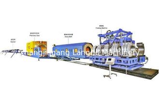 Customized Color Pvc Pipe Extrusion Line Plastic Pipe Manufacturing Machine For Big Diameter