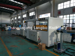 High Output PVC Pipe Extrusion Machine , Pvc Pipe Production Line Double Screw 80kg / H