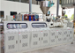 Plastic PVC Corner Beads Profile Extrusion Line Insulation Heat With Touch Screen
