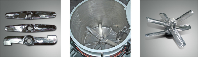 WPC Decking Heating Cooling Mixer , Auto Pneumatic PVC High Speed Mixers