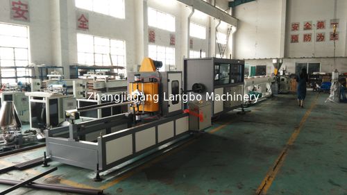 Latest company case about PVC Pipe Extrusion Line DN110–DN250