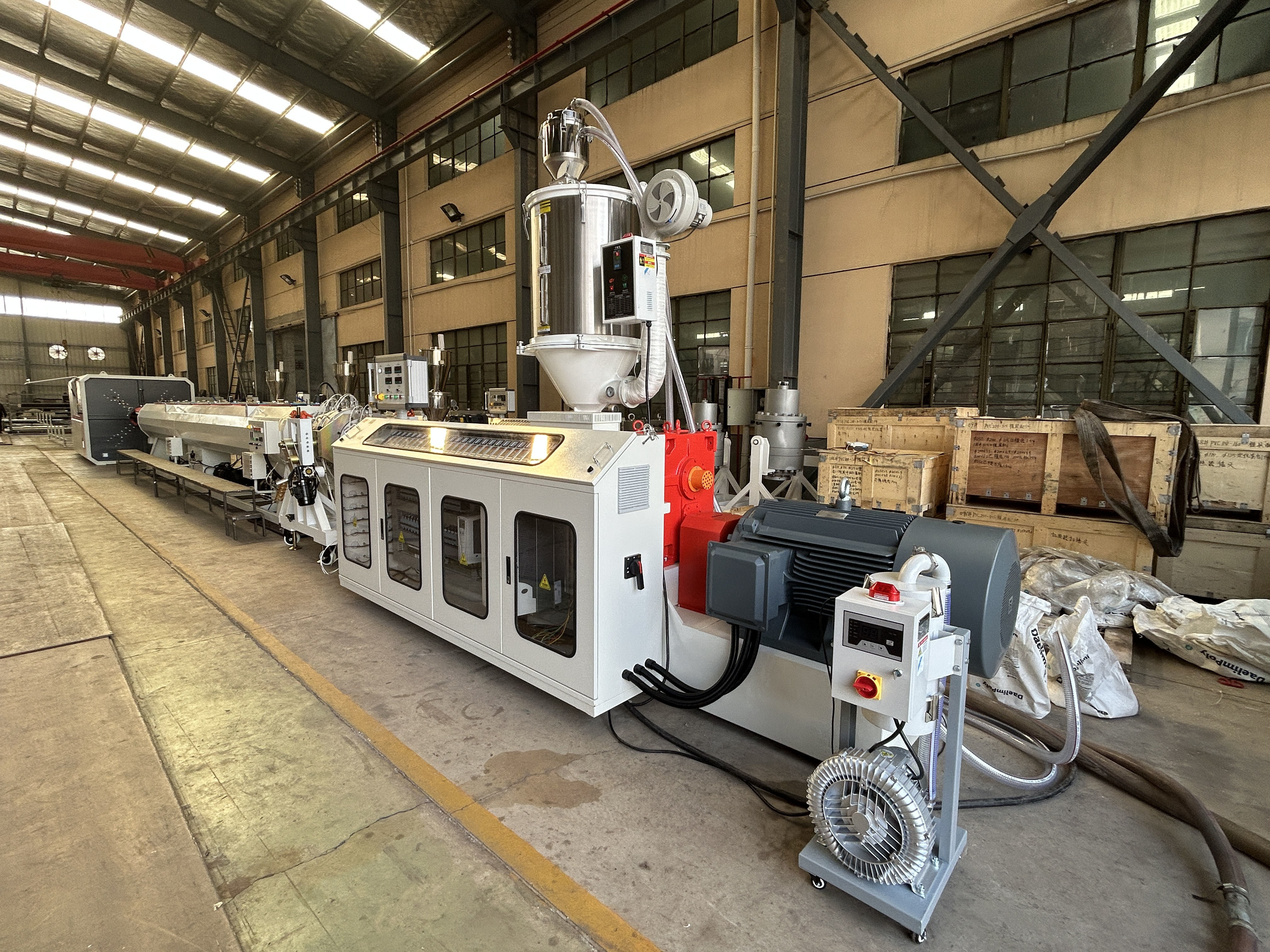 Latest company case about PE Large Pipe Extrusion Line