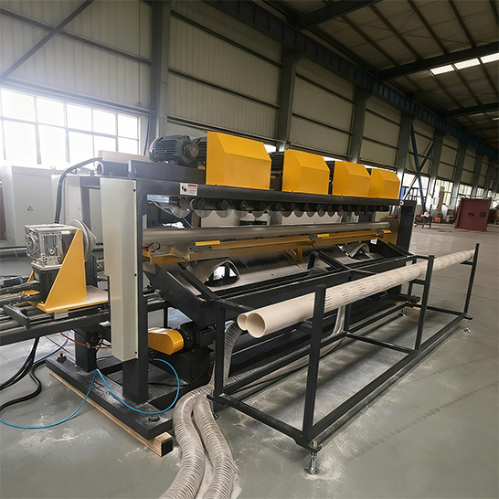 Latest company case about PVC Pipe Grooving Machine for Industrial Pipe Production