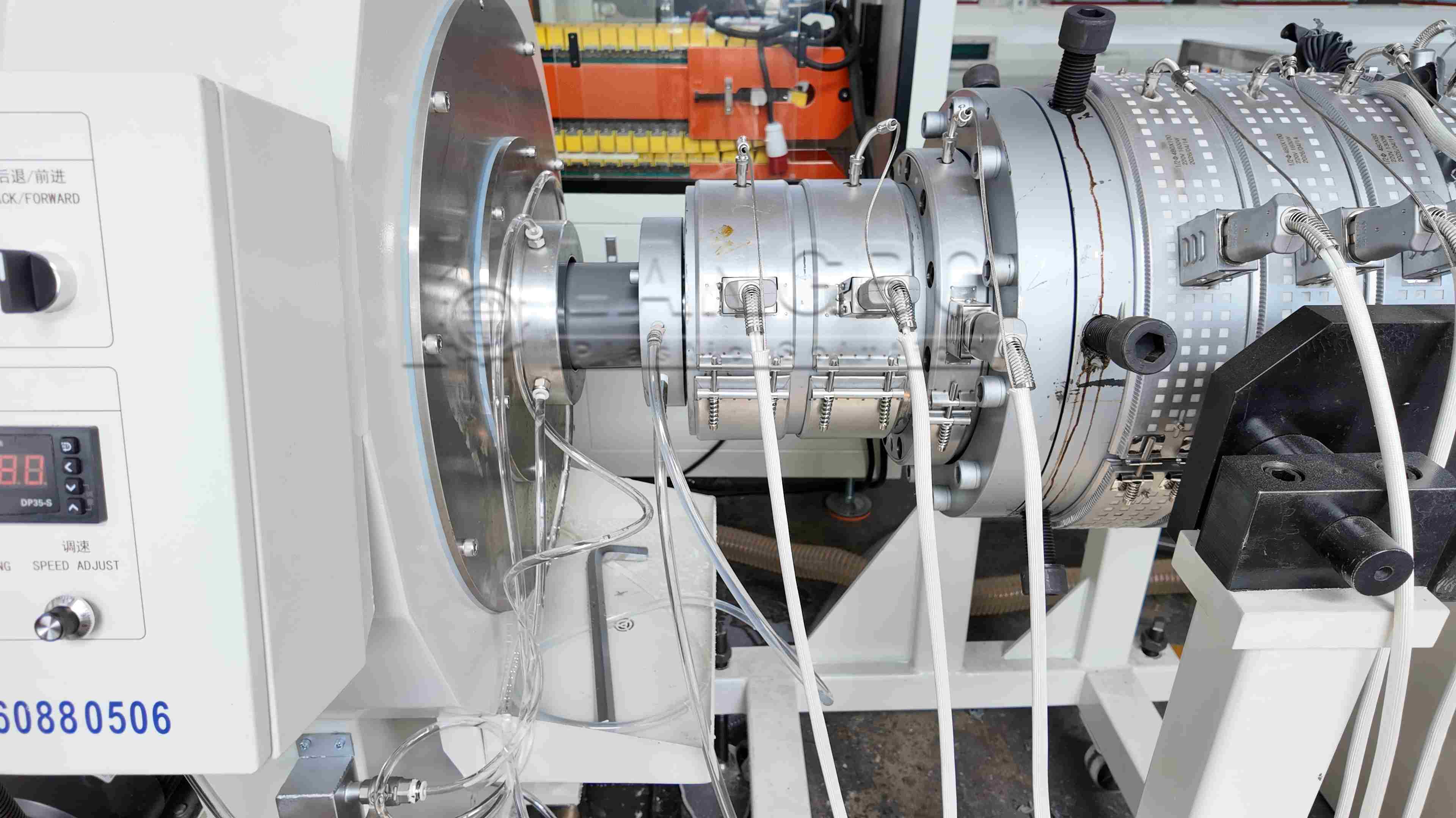 Latest company case about 400mm PVC Pipe Extrusion Line in Egypt Municipal Project