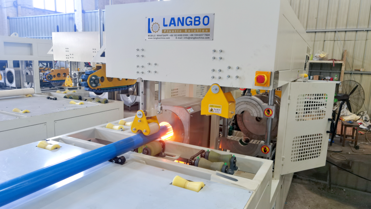 Latest company case about Pipe Belling Machine for PVC Irrigation Pipe Production in Ukraine