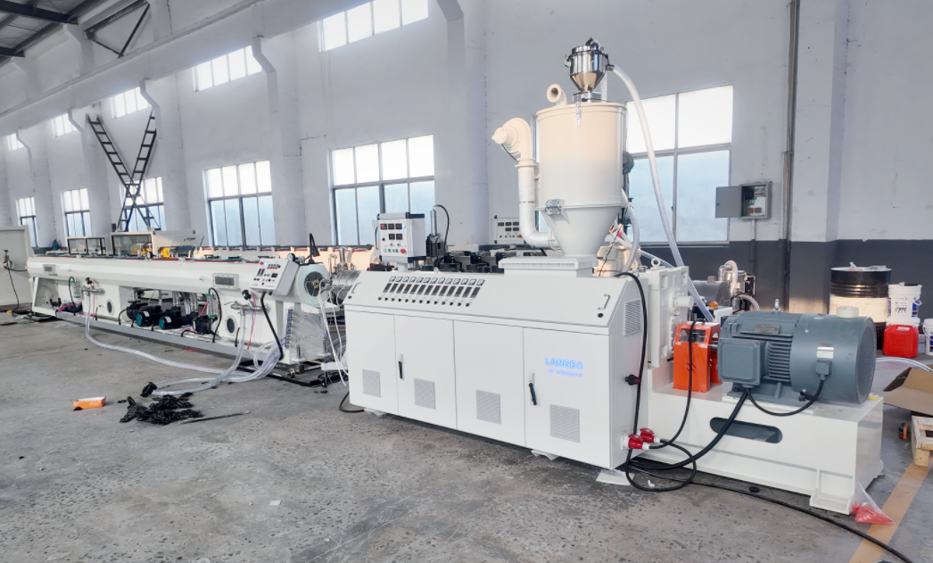 Latest company case about HDPE Pipe Extrusion Line for Industrial Pipe Manufacturing in Morocco
