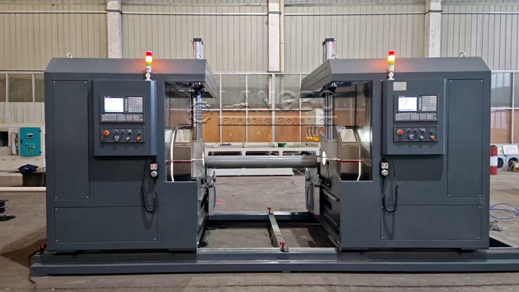 Latest company case about Automatic Threading Machine for Plastic Pipe Processing in Turkey