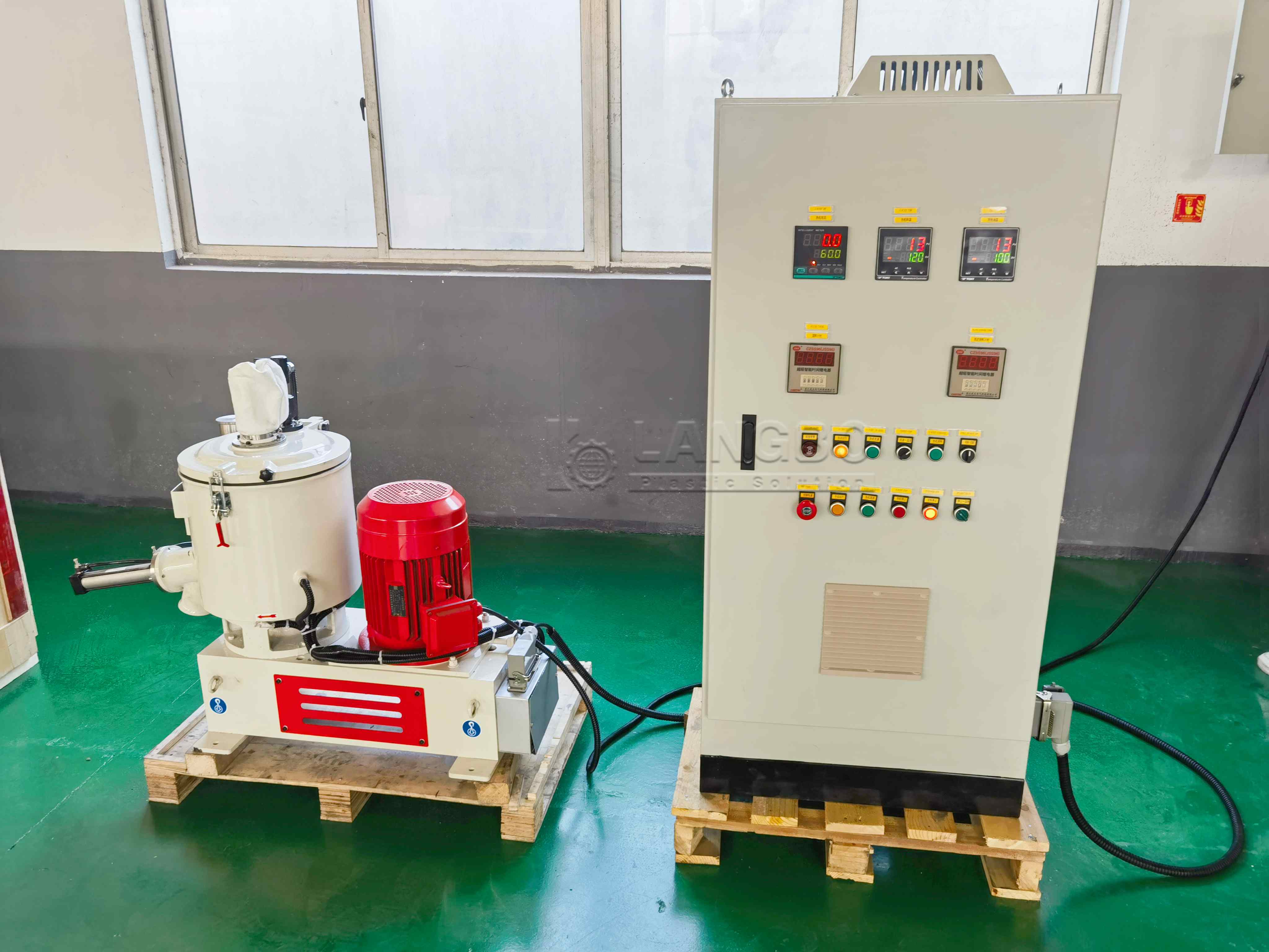 Latest company case about High-Speed Mixer System for PVC Pipe and Profile Production in Algeria