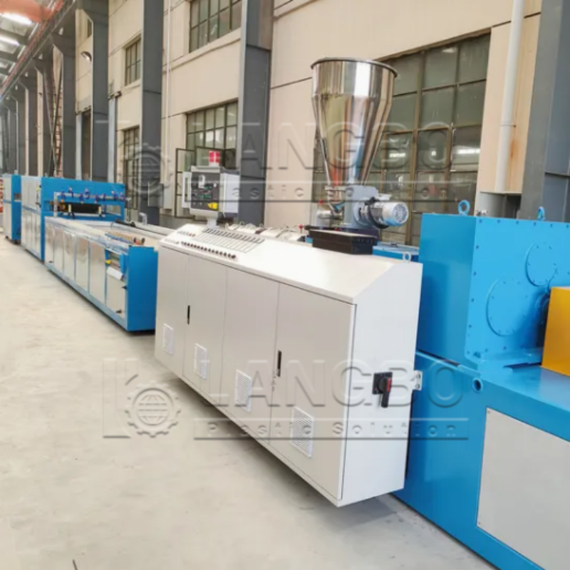 Latest company case about PVC Door Panel Extrusion Line Supports Continuous PVC Panel Production in Egypt