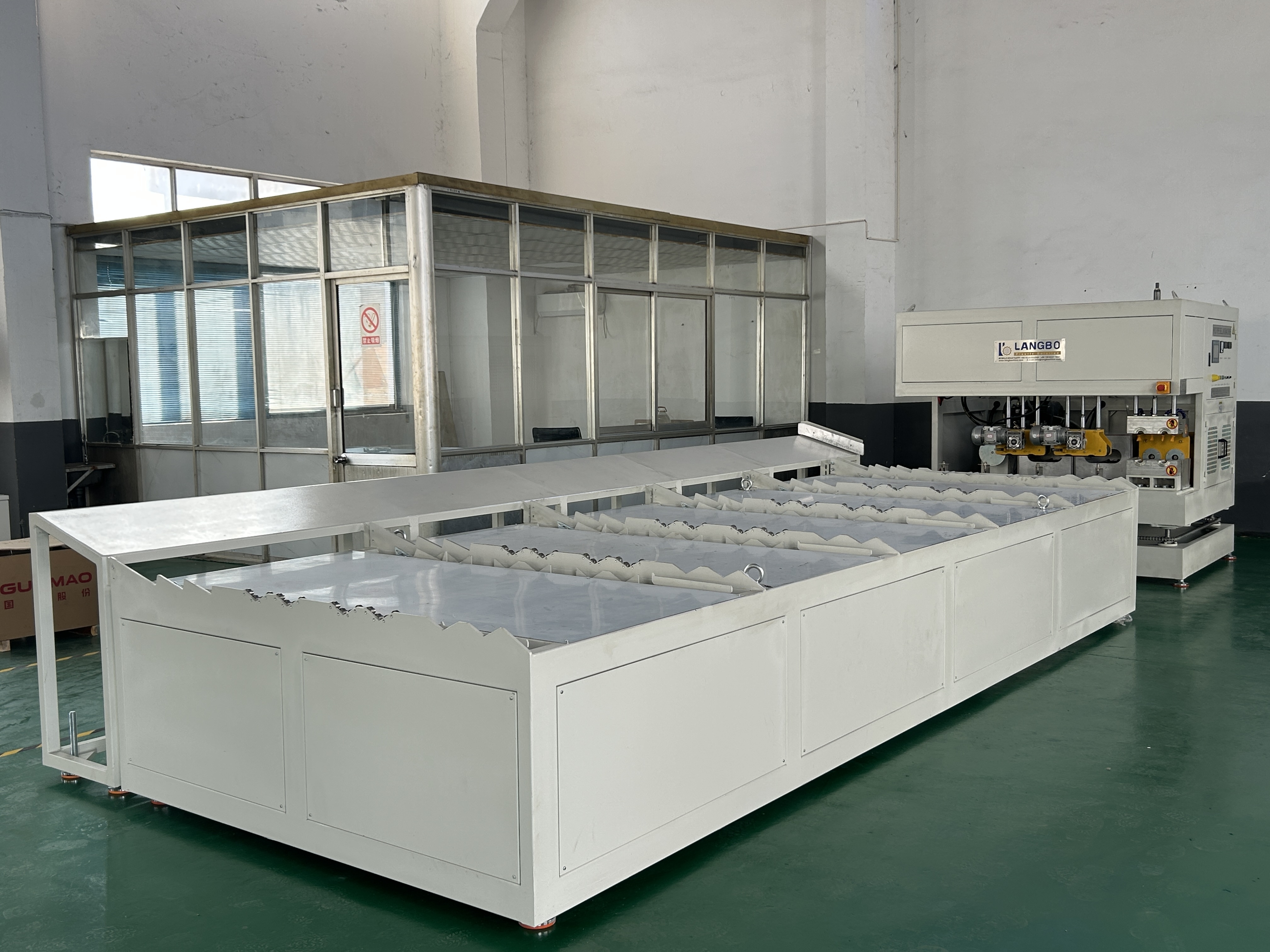 Latest company case about PVC Pipe Belling Machine Project for Socket Pipe Manufacturing in Egypt