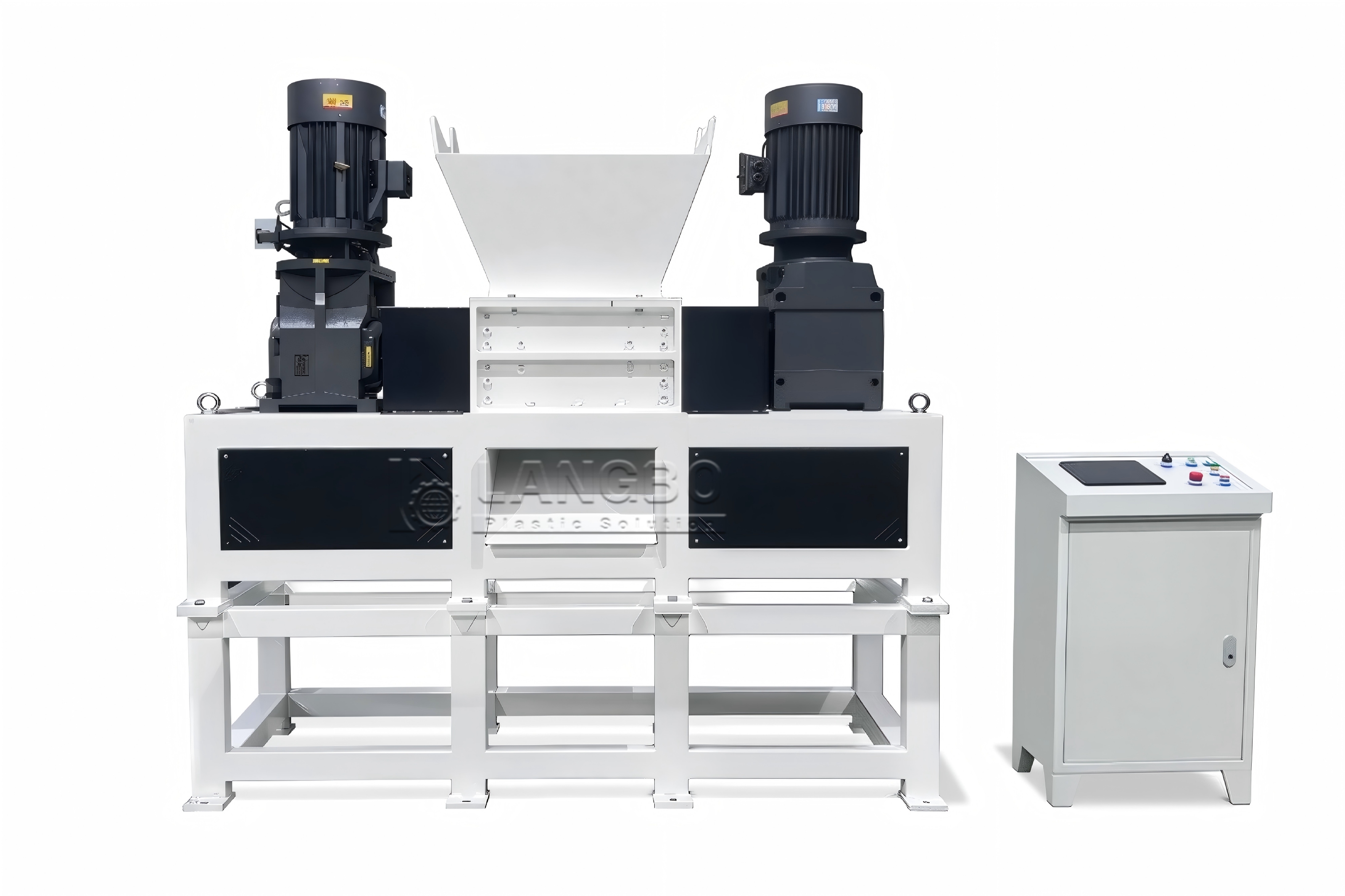 Latest company case about Double Shaft Shredder Application Case for Plastic Waste Processing in Spain
