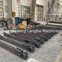 Zhangjiagang Langbo Machinery Co. Ltd. factory production line