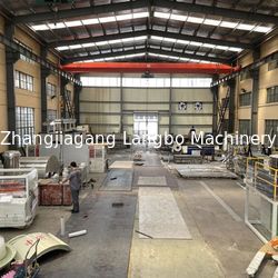 Zhangjiagang Langbo Machinery Co. Ltd. factory production line