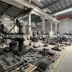 Zhangjiagang Langbo Machinery Co. Ltd. factory production line