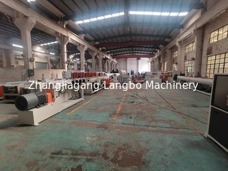 Zhangjiagang Langbo Machinery Co. Ltd. factory production line