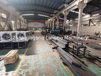 Zhangjiagang Langbo Machinery Co. Ltd. factory production line