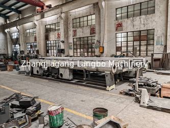 Zhangjiagang Langbo Machinery Co. Ltd. factory production line
