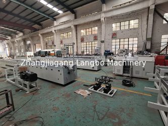 Zhangjiagang Langbo Machinery Co. Ltd. factory production line