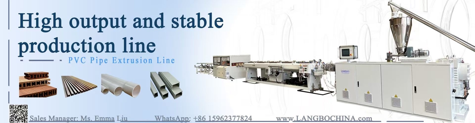 PVC Pipe Extrusion Line