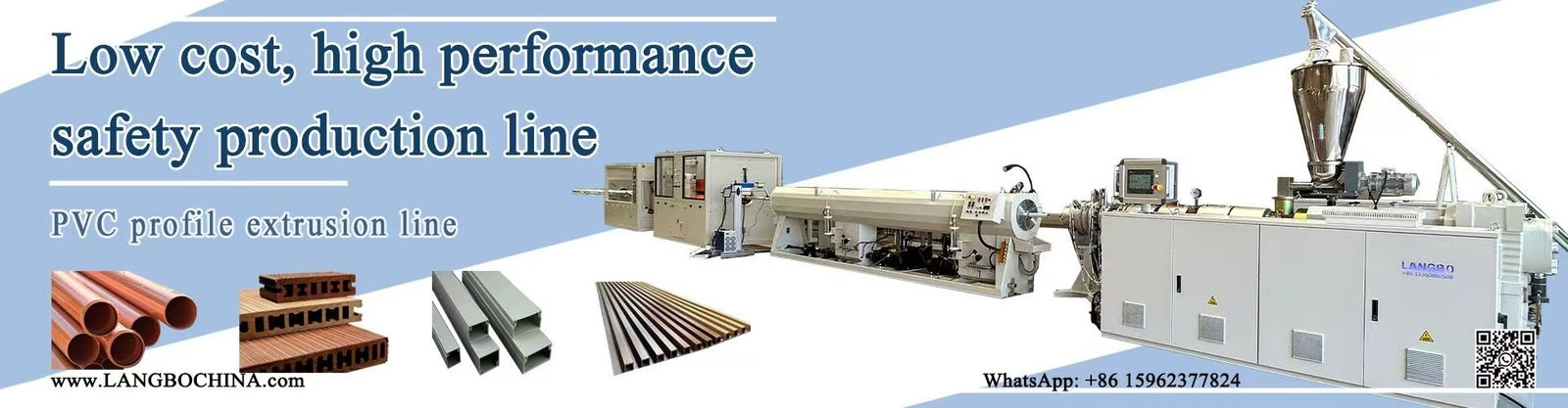 PVC Profile Extrusion Line