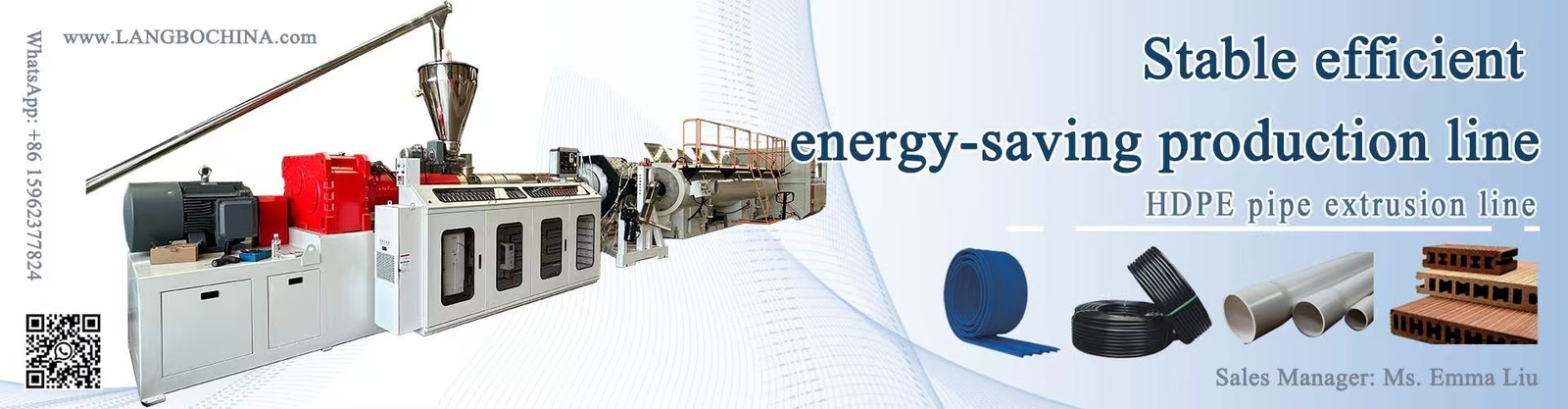 PVC Profile Extrusion Line