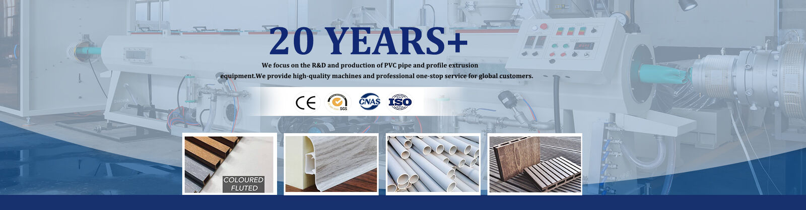 PVC Profile Extrusion Line