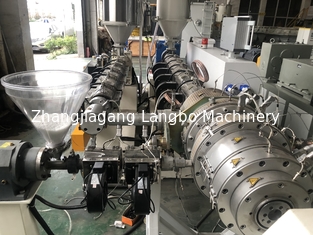 Plastic HDPE Pipe Extrusion Line  75 - 315mm Water Supply