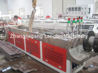 Durable Four PVC Pipes Manufacturing Machine 250KG/H / 350KG/H Capacity Double Screw
