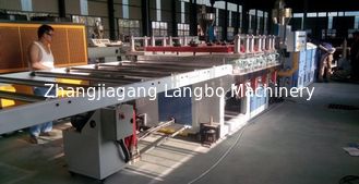 Double Screw PVC Foam Board Extrusion Line 600kg/H High Output Capacity