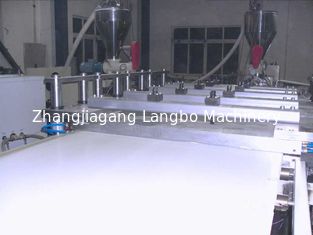 Shockproof PVC Foam Board Extrusion Line Weather Resistant Heat Insulation