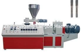 Flexible Pipe Making Machines With Conical Twin Screw High Frequency
