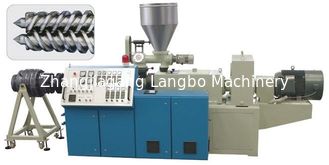Plastic Single Screw Extruder 150 - 1500KG / H Speed For PE Sewage Pipe