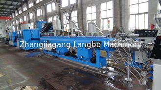 Single Screw Extrusion Elelctrical Wire Pp Pipe Extrusion Line 11-125KW Power