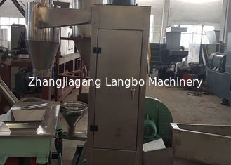 Double Stage Plastic Pelletizing Machine 380v 90kw Pvc Pelletizing Line
