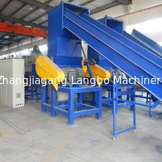 High Output Plastic Recycling Line , Plastic Film Recycling Machine / Equipment