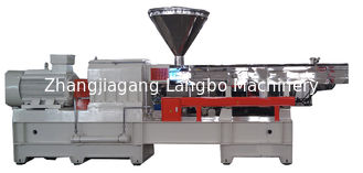 800-1000kg / H Capacity Co Rotating Twin Screw Extruder For High Molecule