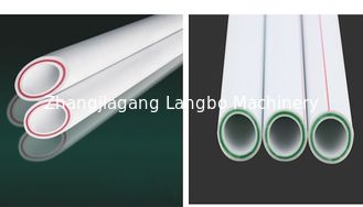 Low Noise 20-63mm PPR Pipe Extrusion Line 3 Layer PPR Glassfiber Pipe Manufacturing