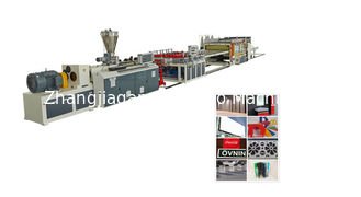 Full Automatic WPC Pvc Foam Board Production Line Advertising Board Extrusion