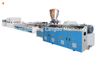 3 - 25mm Thickness Foam Manufacturing Machine , 110kw Power PVC Making Machine