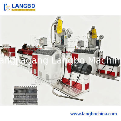 quality  High Speed Plastic Corrugated Pipe Machine / Corrugated Tube Extruder Making Machine factory