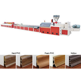 quality  Floor Baseboard Pvc Wall Panel Extrusion Line Skirting Board Manufacturing factory
