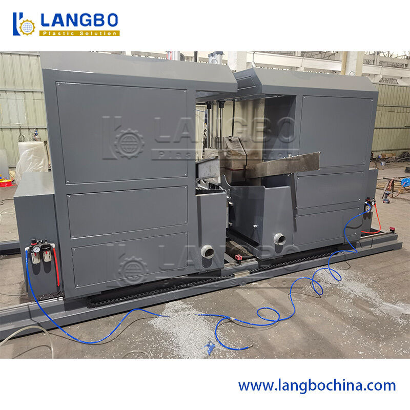 Automatic PVC PE PP Pipe Threading Machine | 16-630mm CNC Control