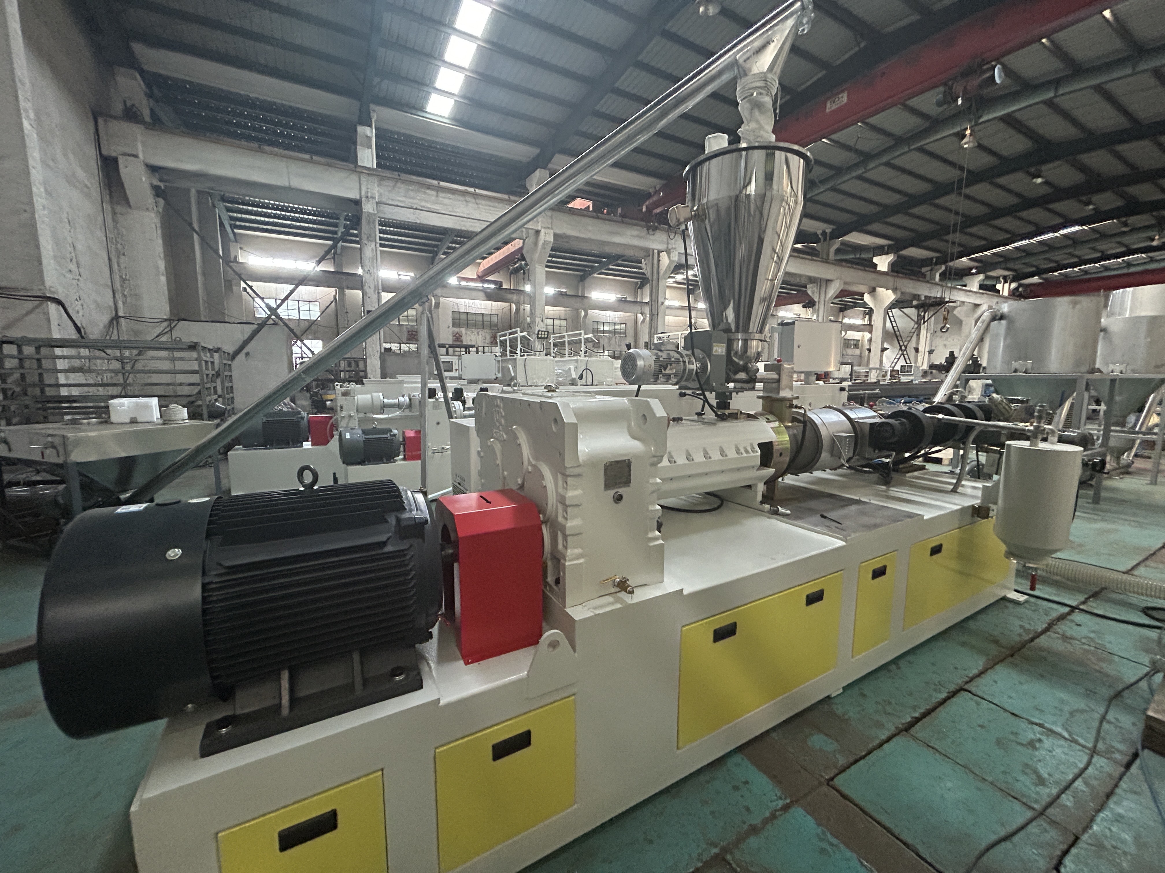 Pvc Compound Granular Machine 400kg/H PVC Powder Pelletizing Pelletizer Granulator Machine PVC ...