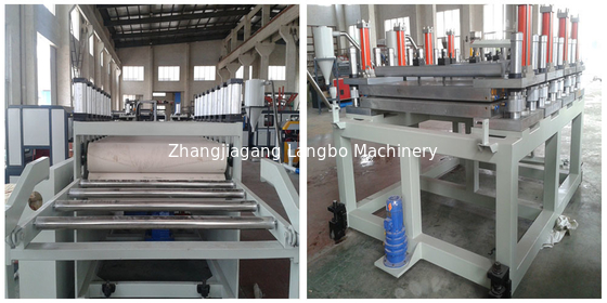 380V PVC Foam Board Extrusion Line Production Machine 3phase Moisture Proof