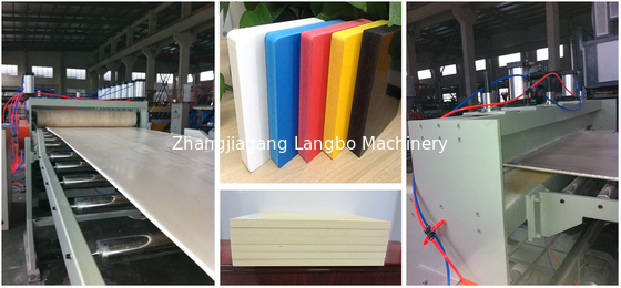 ABB PVC Foam Board Sheet Extrusion Line Flame Retardant