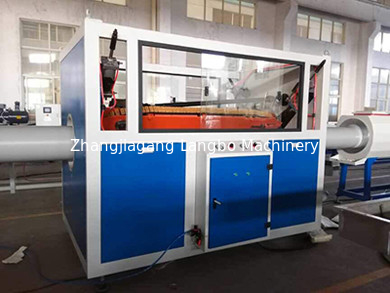 Conical Twin Screw PVC Pipe Manufacturing Machine With Belling Machine