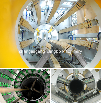 HDPE Large Diameter Hollow Making Machine Pipe Extrusion Line