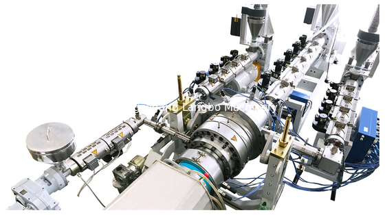 710-1600MM high capacity single screw HDPE pipe extrusion line
