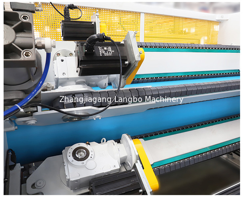 355-800mm Diameter High Capacity HDPE PE Pipe Extrusion Line With Integrated Gearbox